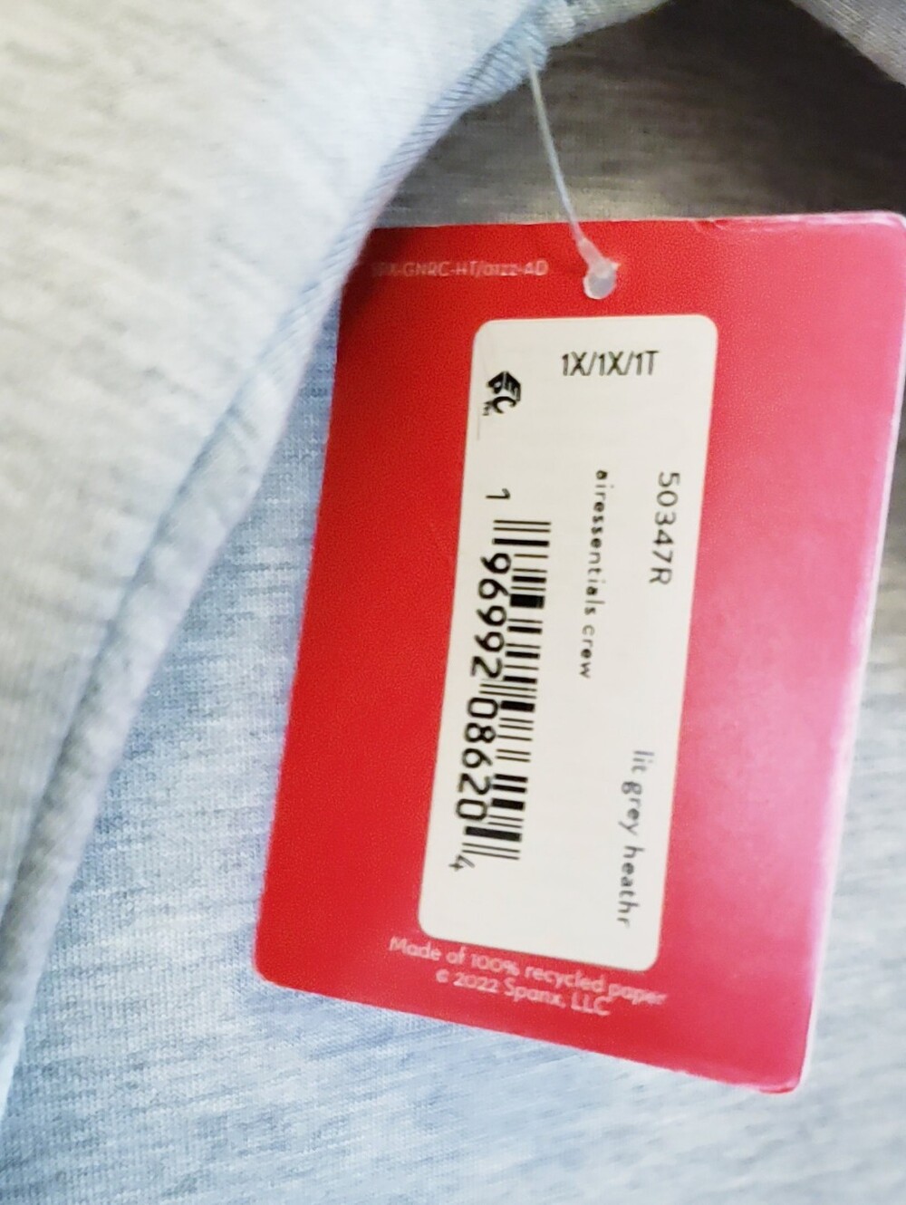 Spanx Air Essentials Crewneck Pullover Soft Stretch Sweatshirt- Size 1X- NWT - Picture 6 of 6